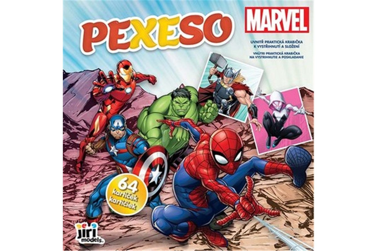 PEXESO V SEŠITU MARVEL