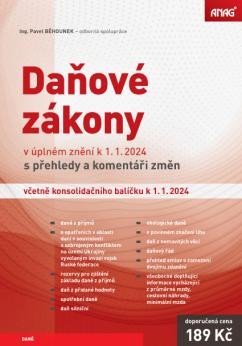 DAŇOVÉ ZÁKONY 2024 ANAG