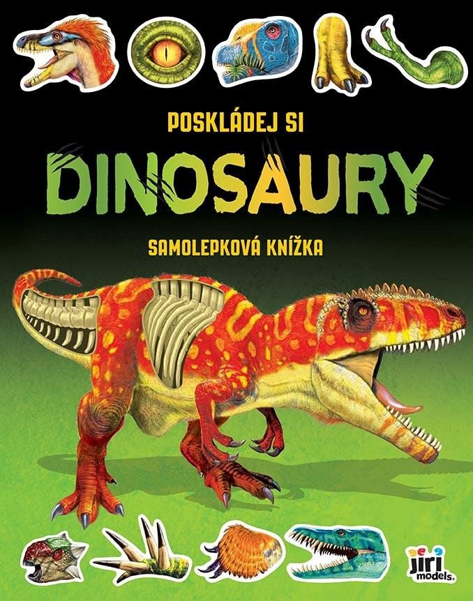 POSKLÁDEJ SI DINOSAURY SAMOLEPKOVÁ KNÍŽKA