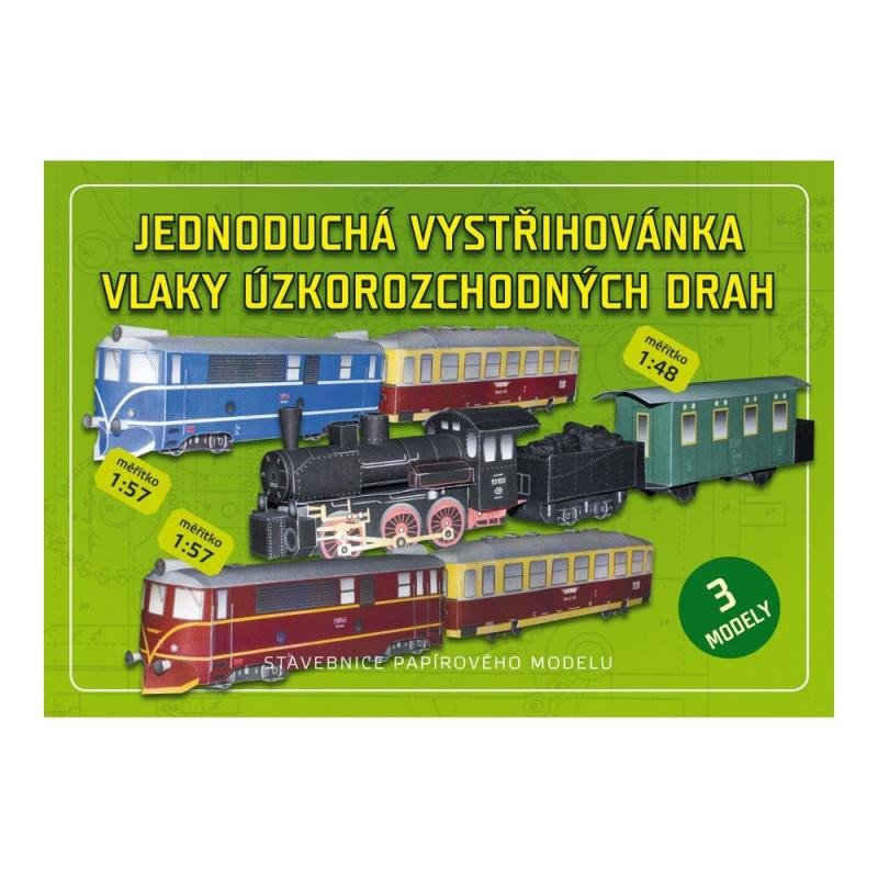 VLAKY ÚZKOROZCHODNÝCH DRAH - JEDNODUCHÁ VYSTŘIHOVÁNKA