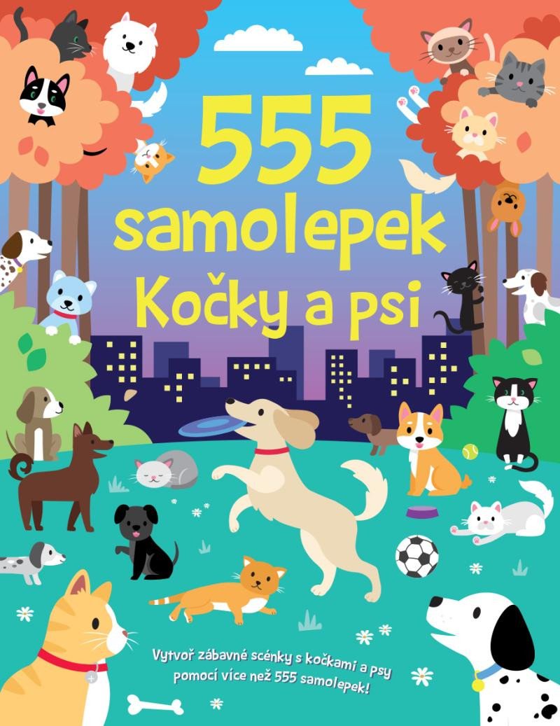 555 SAMOLEPEK KOČKY A PSI