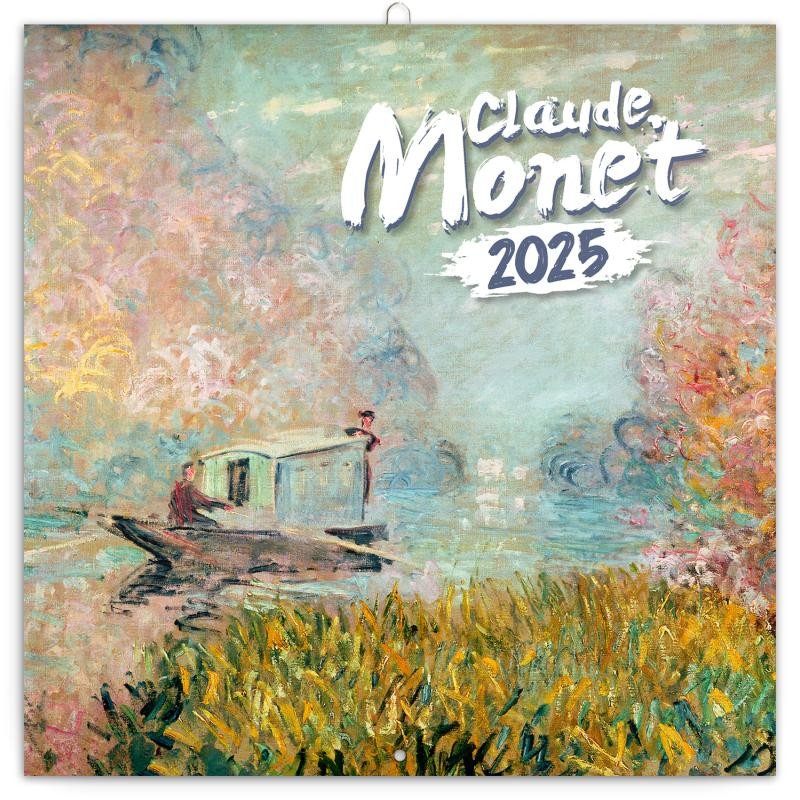 CLAUDE MONET POZNÁMKOVÝ KALENDÁŘ 2025 (30X30)