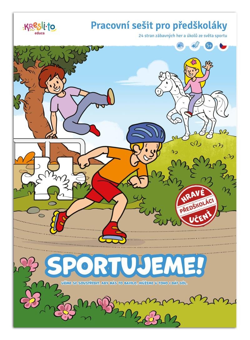 SPORTUJEME! PRACOVNÍ SEŠIT PRO PŘEDŠKOLÁKY