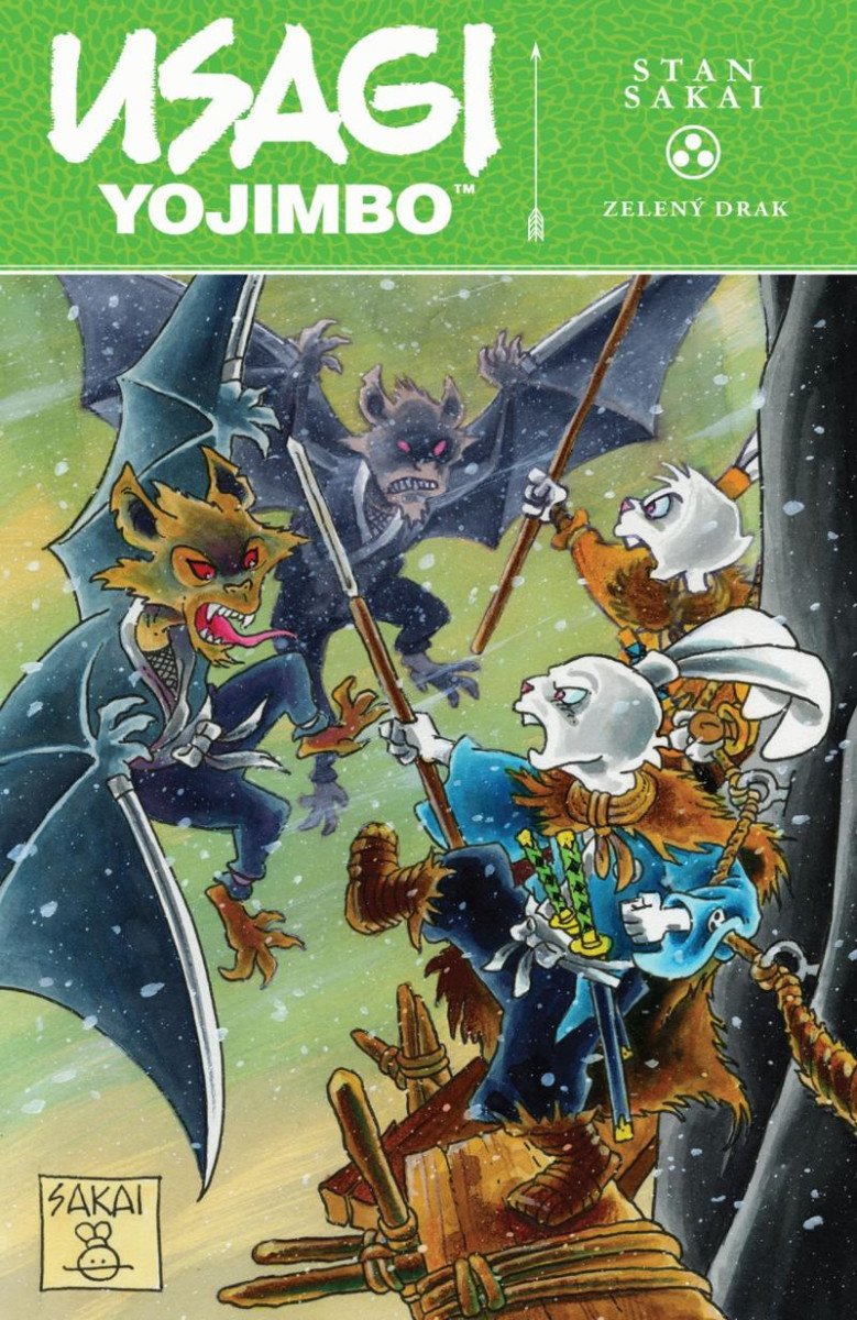 USAGI YOJIMBO - ZELENÝ DRAK