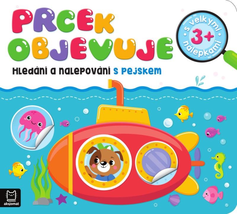 PRCEK OBJEVUJE - HLEDÁNÍ A NALEPOVÁNÍ S PEJSKEM