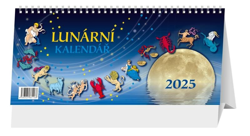 STOLNÍ KALENDÁŘ 2025 LUNÁRNÍ