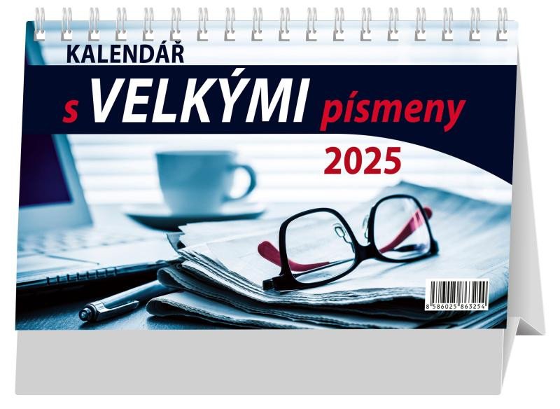 KS KALENDÁŘ S VELKÝMI PÍSMENY 2025