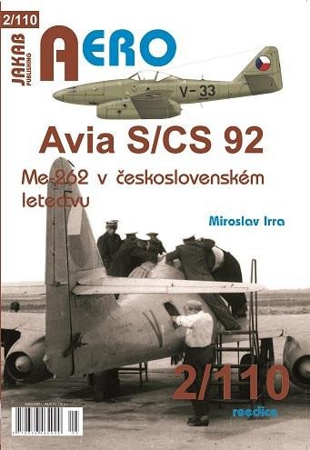 AERO 2/110 AVIA S/CS-92 ME 262 V ČESKOSL.LETECTVU