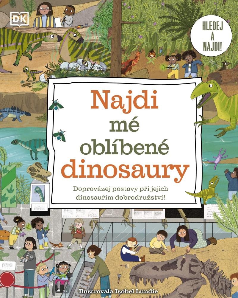 NAJDI MÉ OBLÍBENÉ DINOSAURY