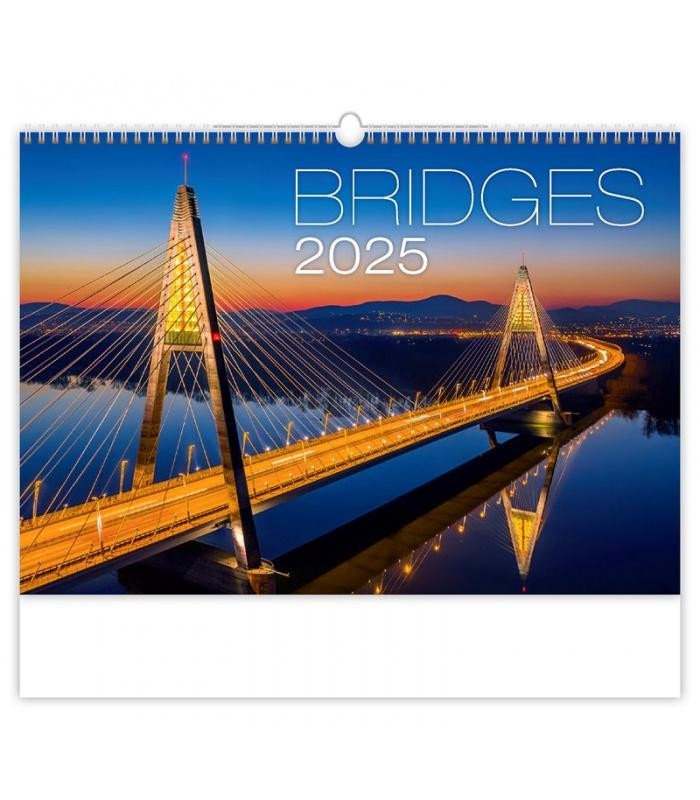 NÁSTĚNNÝ KALENDÁŘ 2025 BRIDGES