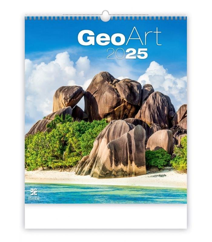 NÁSTĚNNÝ KALENDÁŘ 2025 GEO ART