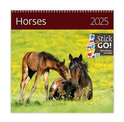 KALENDÁŘ NÁST 2025 - HORSES