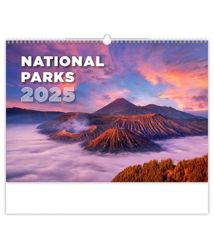 NÁSTĚNNÝ KALENDÁŘ 2025 NATIONAL PARKS