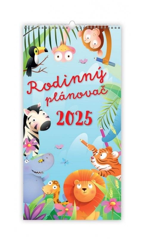 NÁSTĚNNÝ KALENDÁŘ 2025 RODINNÝ PLÁNOVAČ