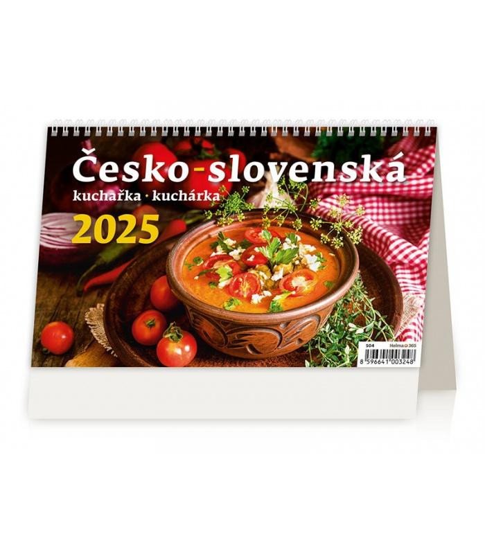 KALENDÁŘ STOL 2025 - ČESKO-SLOVENSKÁ KUC