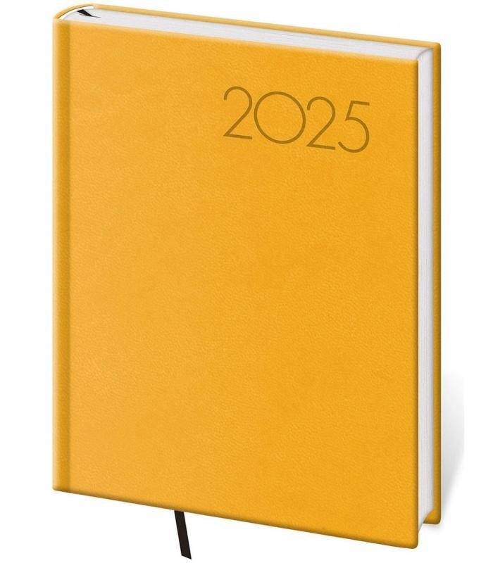 DIÁŘ 2025 PRINT POP DENNÍ B6 ŽLUTÁ