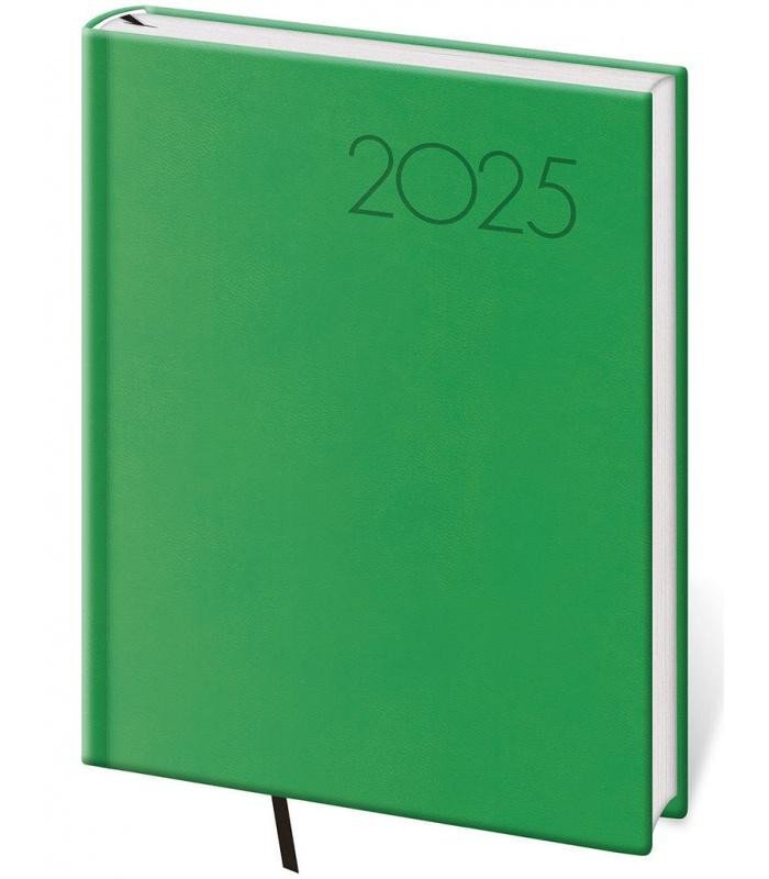 DIÁŘ 2025 PRINT POP DENNÍ B6 ZELENÁ SVĚT