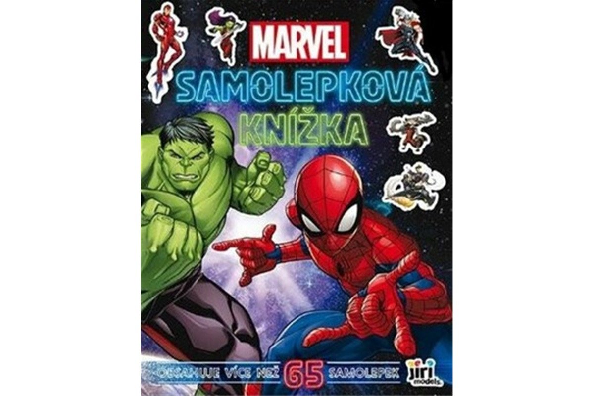 MARVEL SAMOLEPKOVÁ KNÍŽKA
