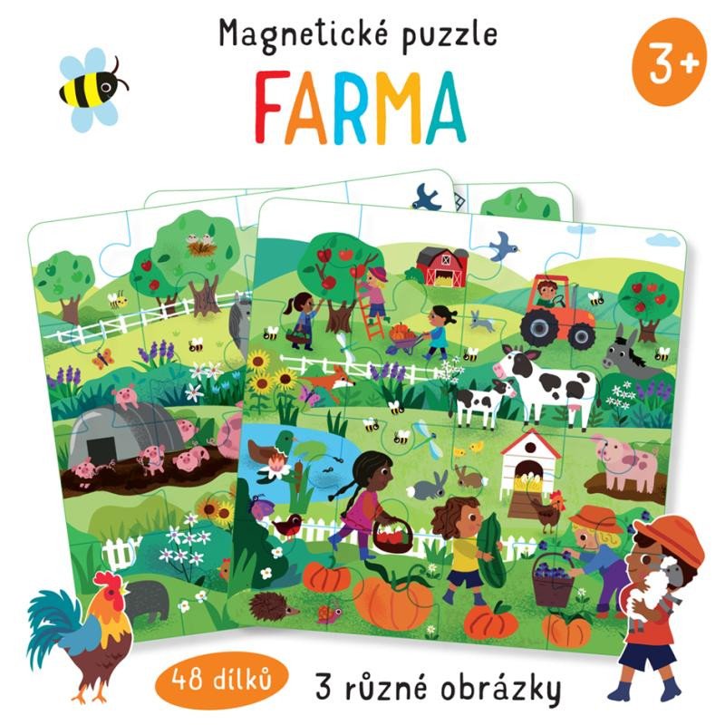 FARMA MAGNETICKÉ PUZZLE