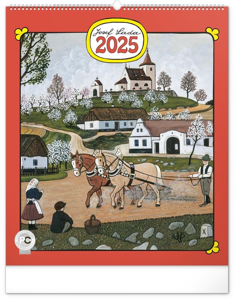 2025 JOSEF LADA NÁSTĚNNÝ VELKÝ