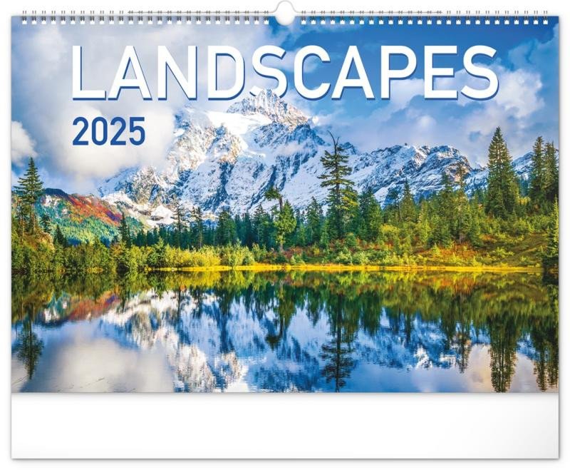 KALENDÁŘ LANDSCAPES 2025 NÁSTĚNNÝ