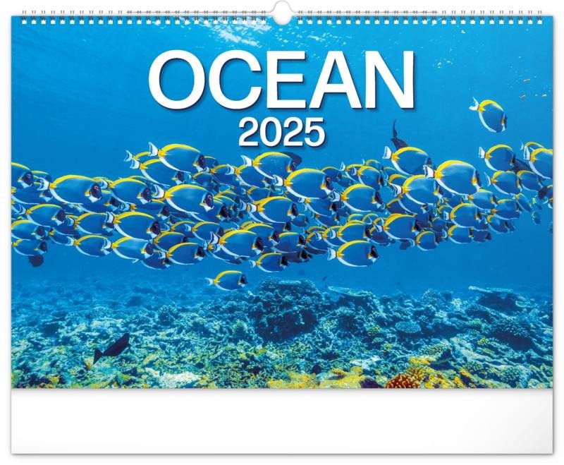 NÁSTĚNNÝ KALENDÁŘ 2025 OCEÁN