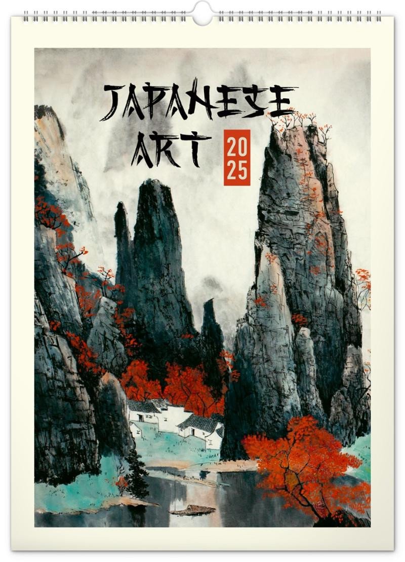 2025 JAPANESE AKT VINTAGE POSTERS NÁSTĚNNÝ