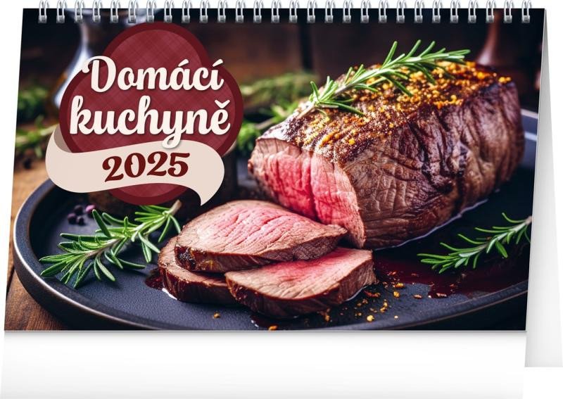 STOLNÍ KALENDÁŘ 2025 DOMÁCÍ KUCHYNĚ