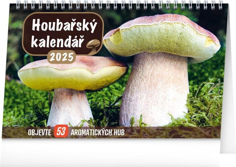 STOLNÍ KALENDÁŘ 2025 HOUBAŘSKÝ