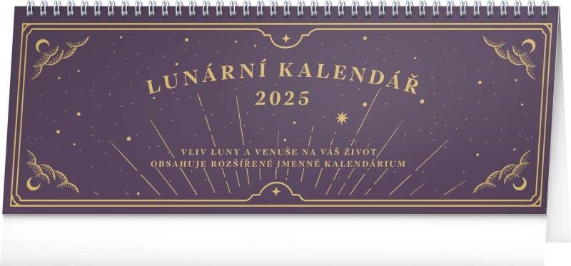 KALENDÁŘ 2025 STOLNÍ: LUNÁRNÍ