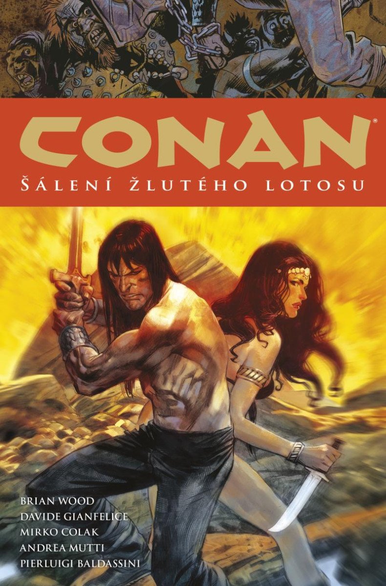 CONAN 15: ŠÁLENÍ ŽLUTÉHO LOTOSU