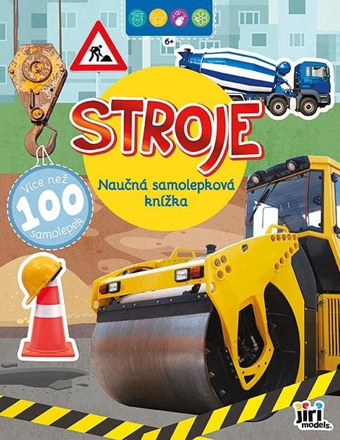 STROJE - NAUČNÁ SAMOLEPKOVÁ KNÍŽKA