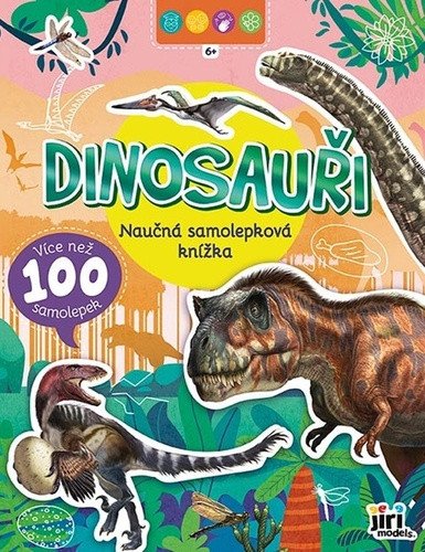 DINOSAUŘI NAUČNÁ SAMOLEPKOVÁ KNÍŽKA