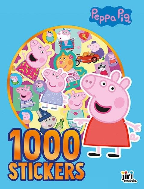 PRASÁTKO PEPPA - 1000 SAMOLEPEK V SEŠITU