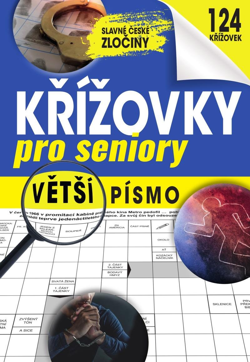 KŘÍŽOVKY PRO SENIORY SLAVNÉ ČESKÉ ZLOČINY