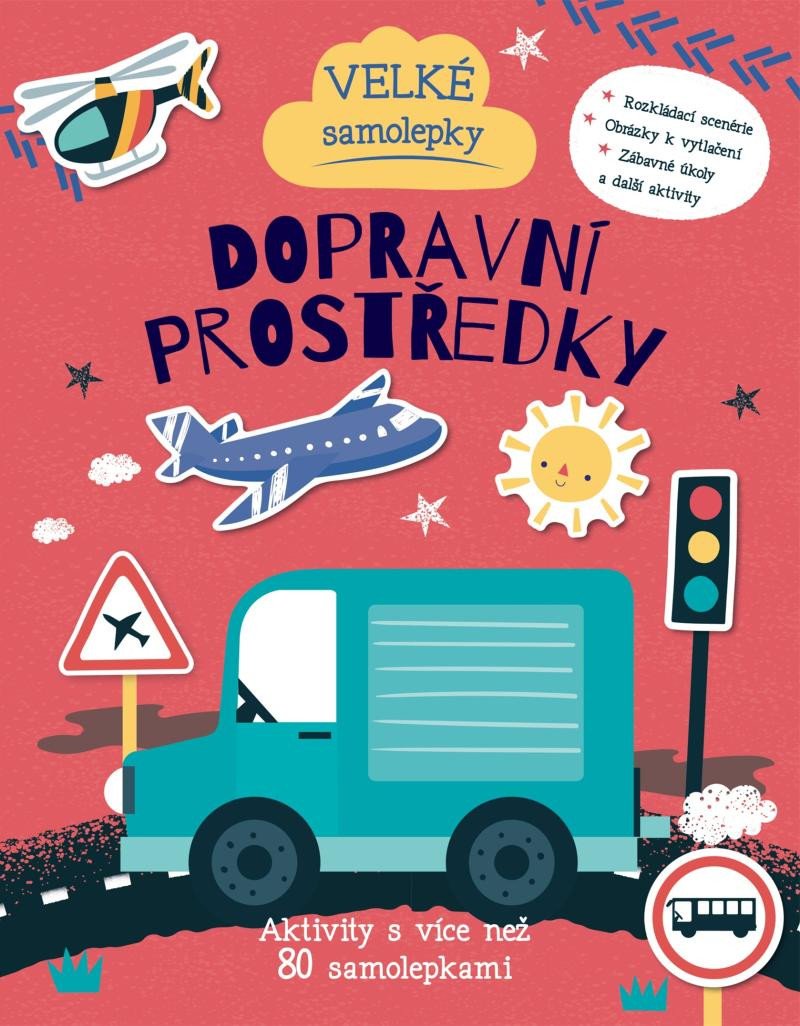 VELKÉ SAMOLEPKY DOPRAVNÍ PROSTŘEDKY - AK