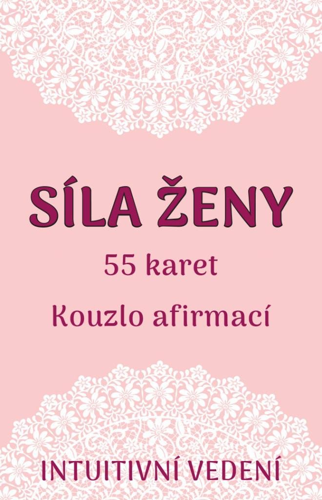 SÍLA ŽENY (55 KARET + VÝKLADOVÁ KNIHA)