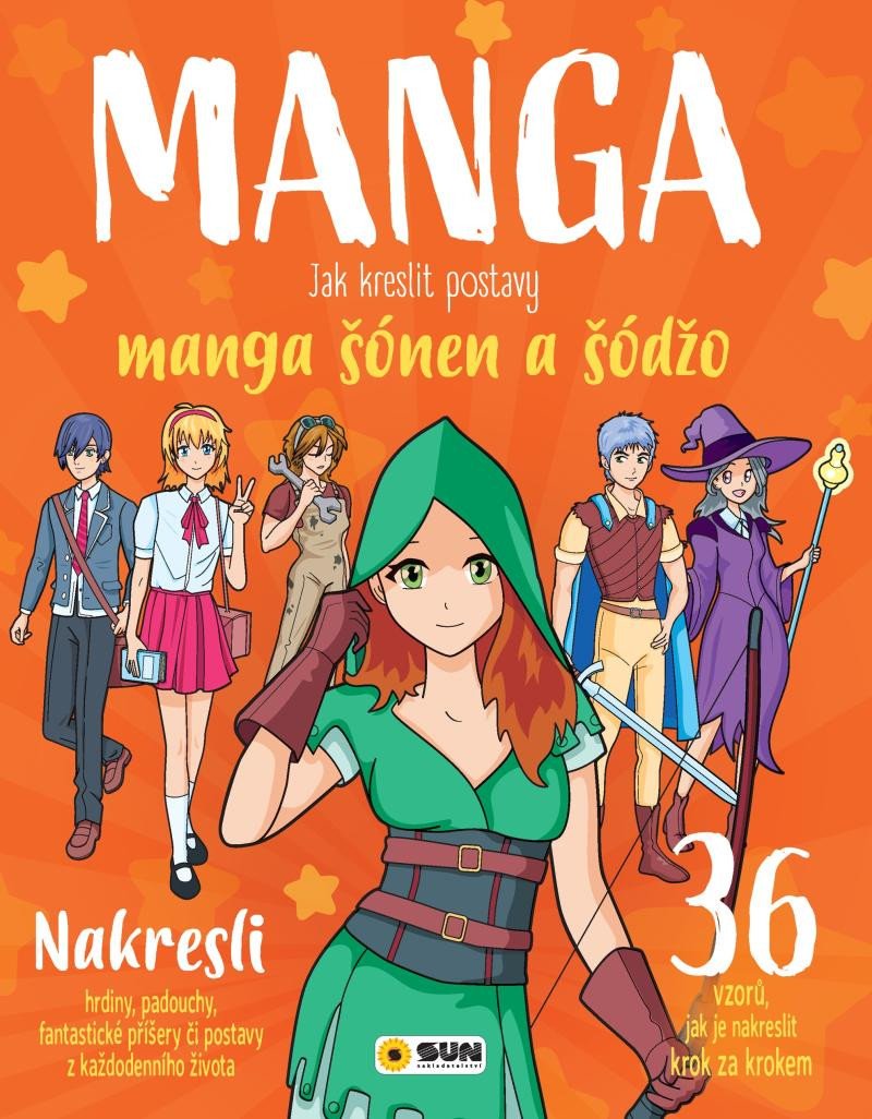 MANGA - JAK KRESLIT POSTAVIČKY ŠÓNEN A ŠÓDŽO