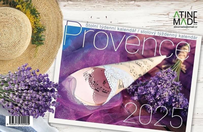 KALENDÁŘ 2025 PROVENCE