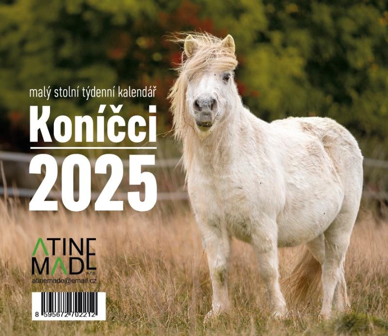 KALENDÁŘ 2025 KONÍČCI, STOLNÍ, TÝDENNÍ