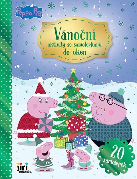 PEPPA VÁNOČNÍ AKTIVITY SE SAMOLEPKAMI DO OKEN