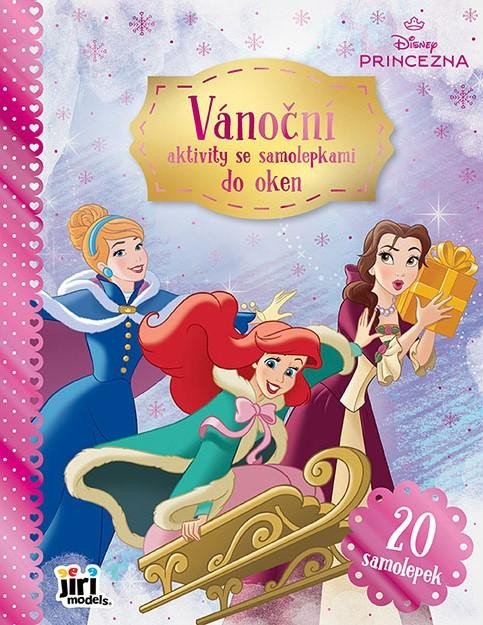 DISNEY PRINCEZNA VÁNOČNÍ AKTIVITY SE SAMOLEPKAMI DO OKEN