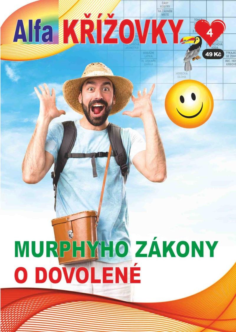 KŘÍŽOVKY 4/2024 - MURPHYHO ZÁKONY O DOVOLENÉ