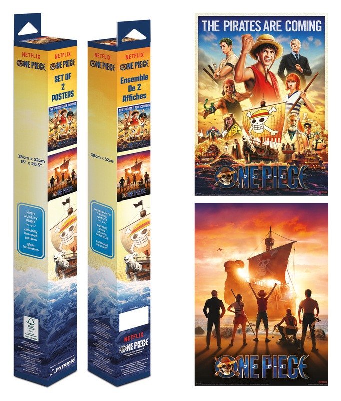 SET PLAKÁTŮ MINI ONE PIECE