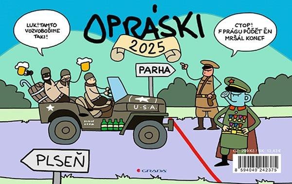 KS OPRÁSKI 2025 - STOLNÍ KALENDÁŘ