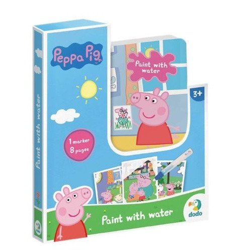 Obálka knihy VODNÍ MALOVÁNÍ PRASÁTKO PEPPA od autora <br>