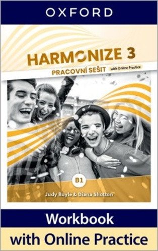 Obálka knihy HARMONIZE 3 PRACOVNÍ SEŠIT WITH ONLINE PRACTICE od autora Boyle Judy, Shotten Diana
