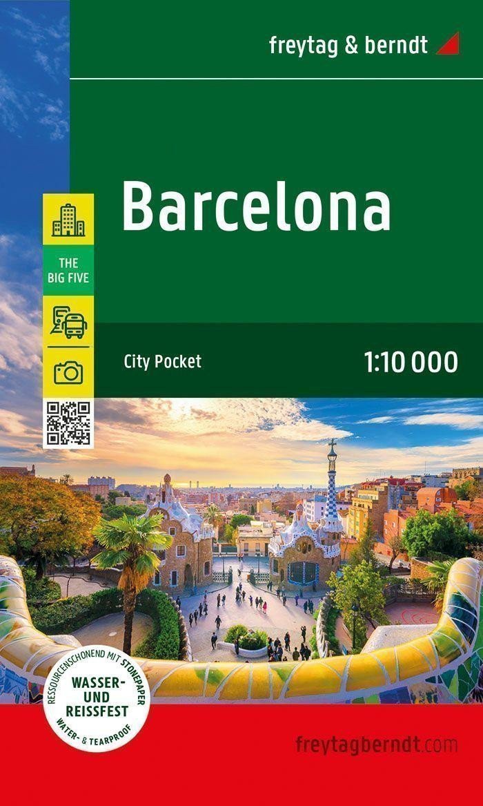Obálka knihy BARCELONA 1:10 000 MAPA MĚSTA od autora <br>