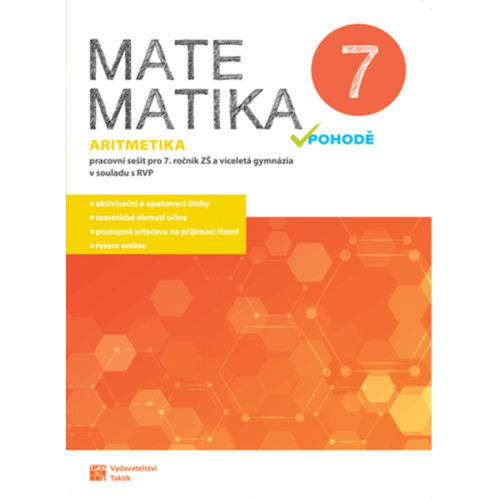 Obálka knihy MATEMATIKA V POHODĚ 7 - ARITMETIKA PRACOVNÍ SEŠIT od autora <br>