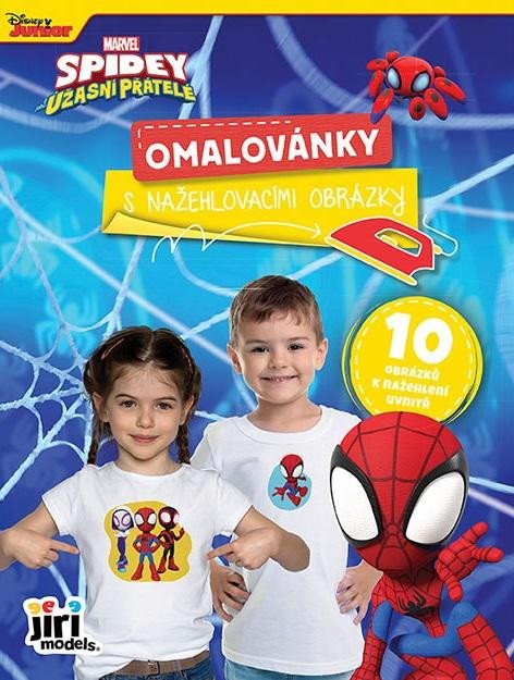 OMALOVÁNKY S NAŽEHLOVACÍMI OBRÁZKY SPIDERMAN